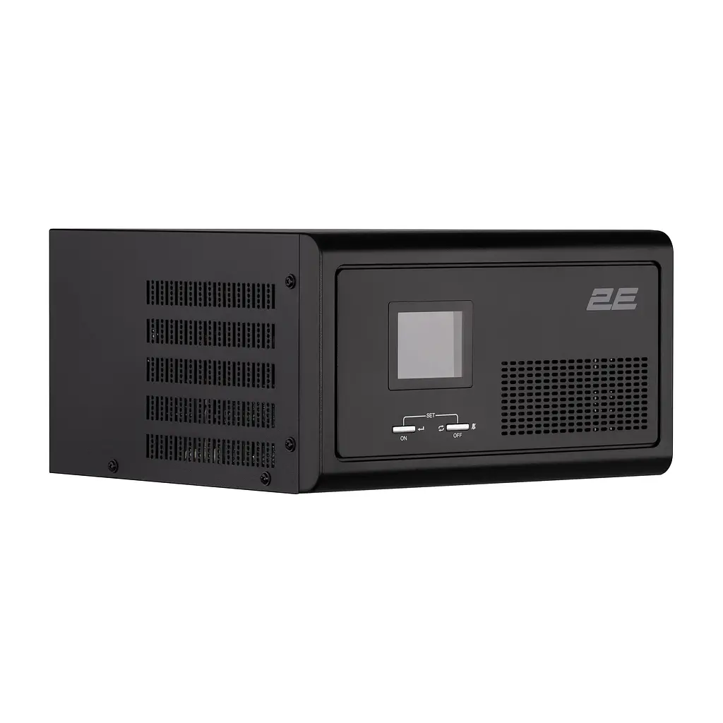 Инвертор 2E 2E HI1600, 1600W, 24V – 230V, LCD, AVR, 2xSchuko + DC output - фото 2