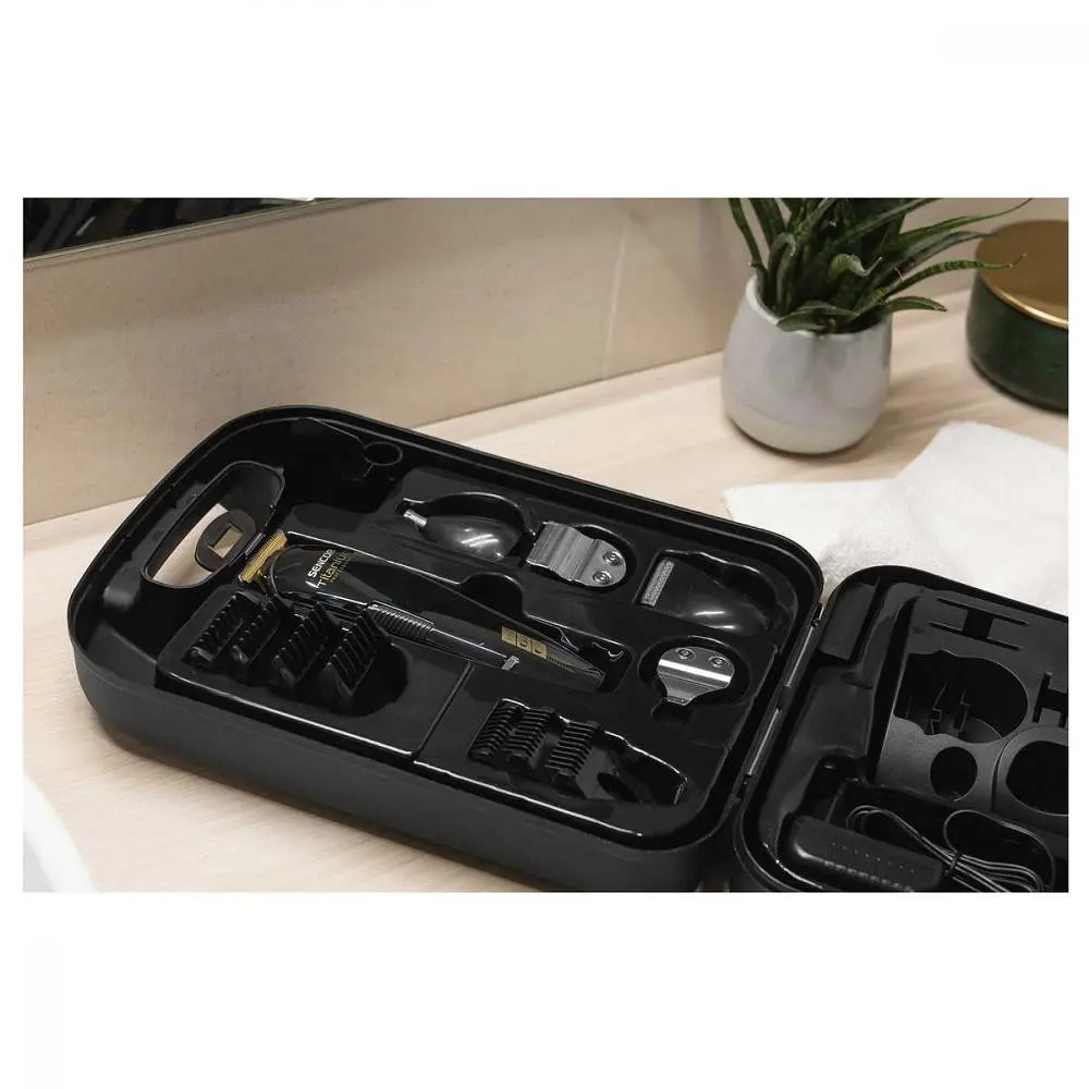 Машинка для стрижки + триммер Sencor SHP 8305BK - фото 6
