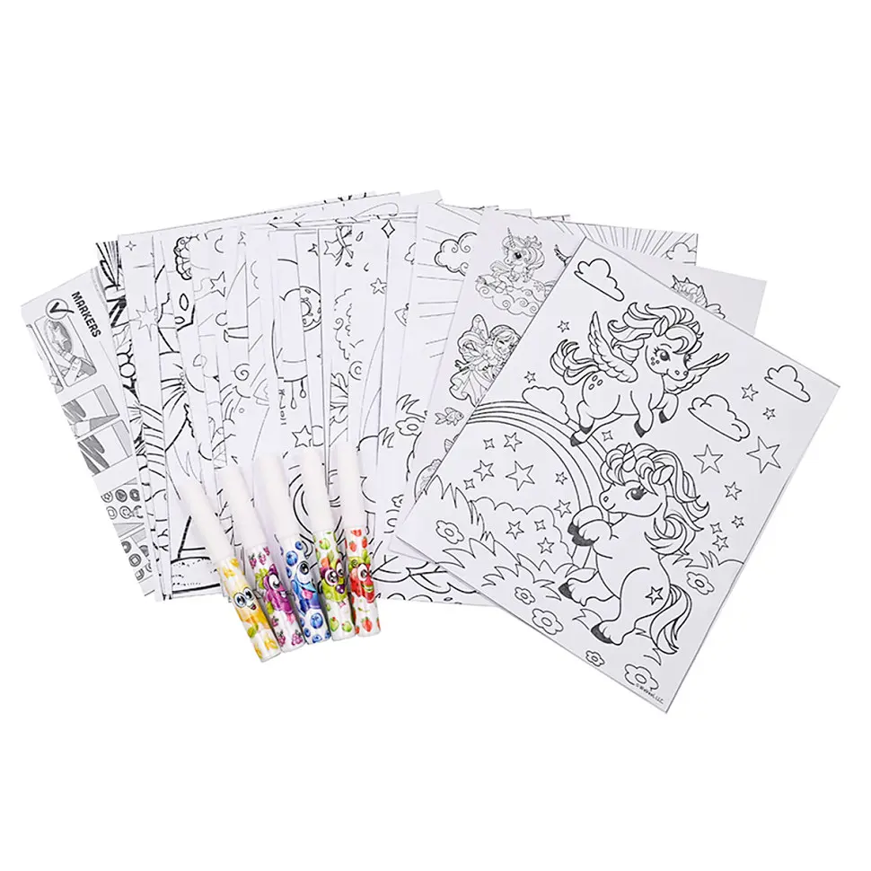 Ароматний набір для творчості Scentos Чарівний світ 20210 серії "Clean Colouring" - фото 2