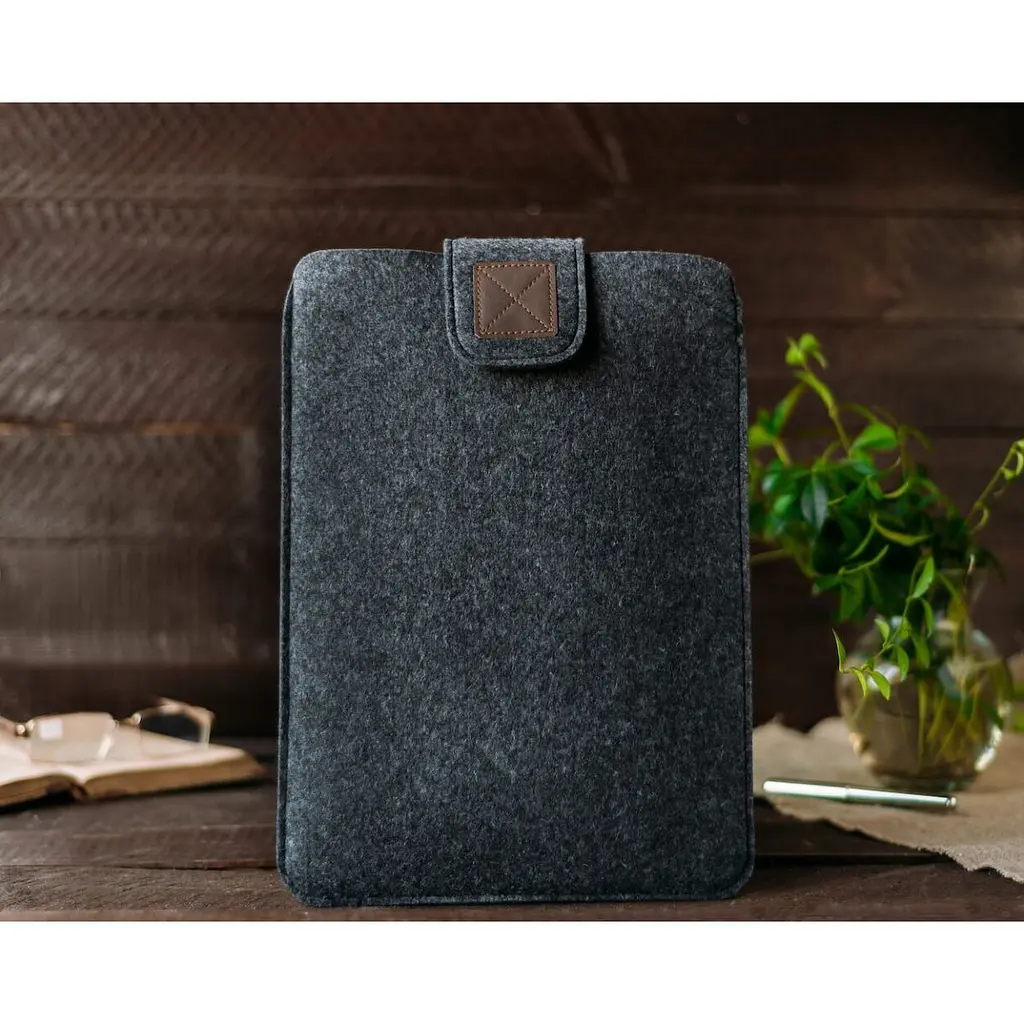Чохол Gmakin Apple MacBook Air/Pro 15` GM56-15 Felt Case (Black) [73565] - фото 7