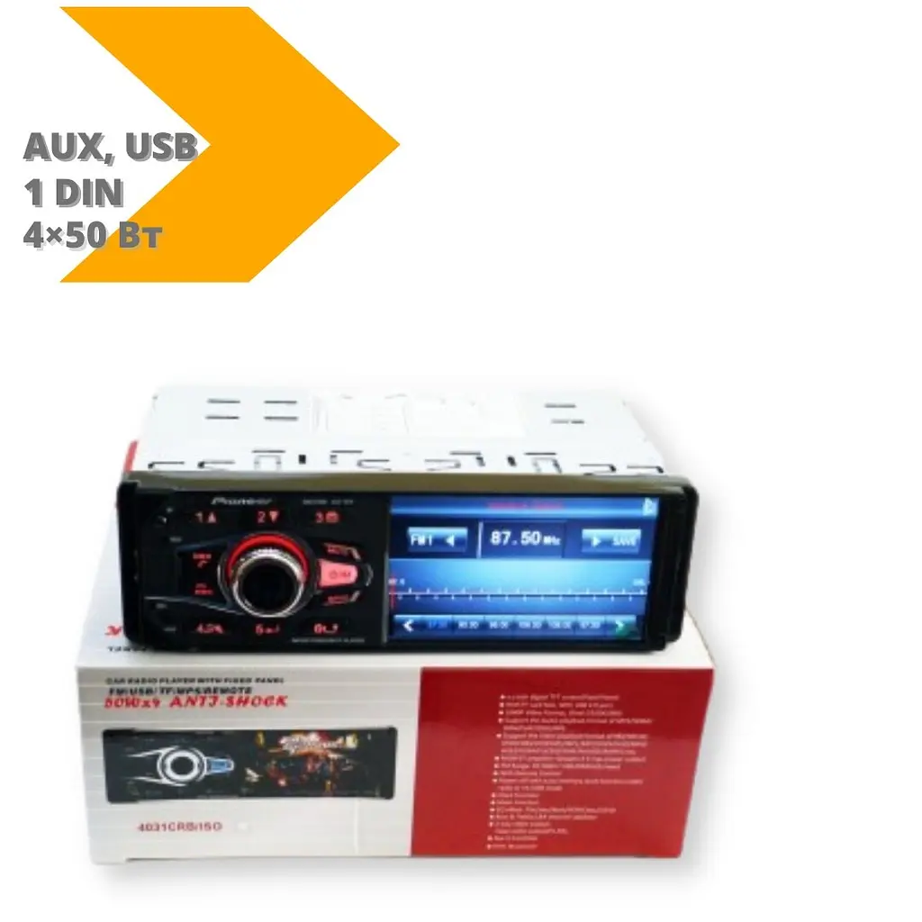 Автомагнитола XPRO 403UM 1DIN AUX, USB TF черный (4031UM_1000) - фото 2