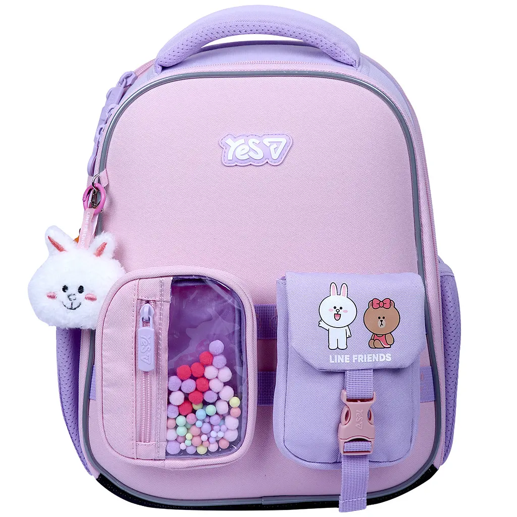 Рюкзак шкільний  ортопедичний шкільний каркасний Yes Line Friends Always Together H-100S - фото 2