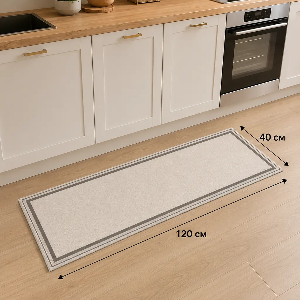 Кухонний килимок Solve антиковзкий 40 x 120 см (KT9000253) - фото 3