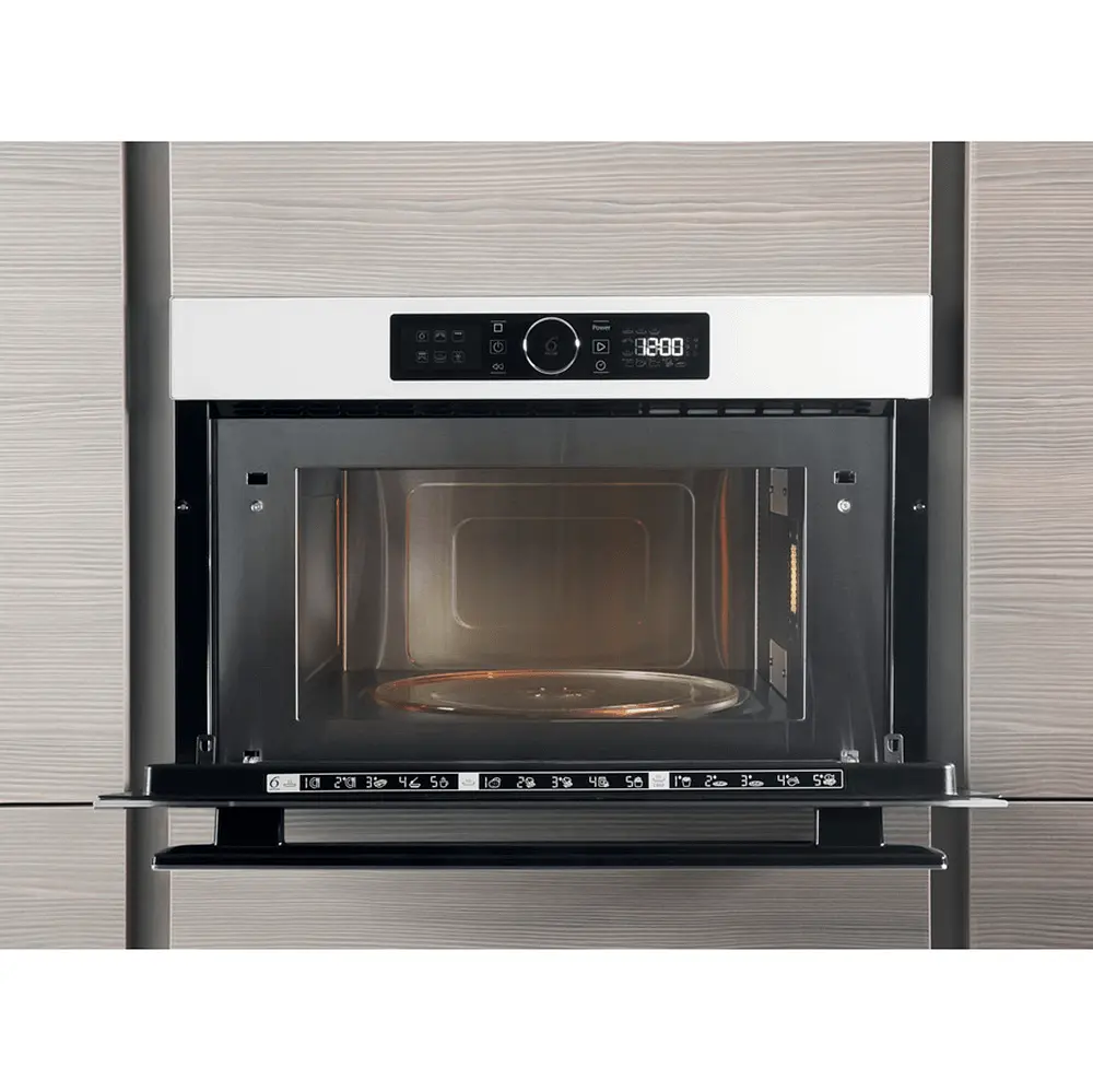 Вбудована мікрохвильова піч Whirlpool AMW730/WH на 31 л із грилем - фото 8