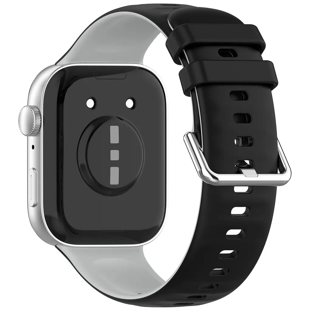Ремінець ArmorStandart для Huawei Watch Fit 3 / 4 / 4 Pro Black Grey (ARM89072) - фото 2