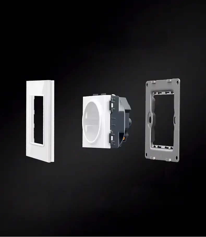 Розетка з заземленням SIXWGH та USB-портами Білий (WH034W) - фото 4