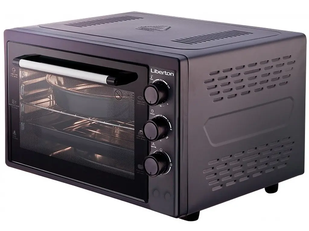 Електродуховка Liberton LEO-420 Dark Grey 42 л - фото 3