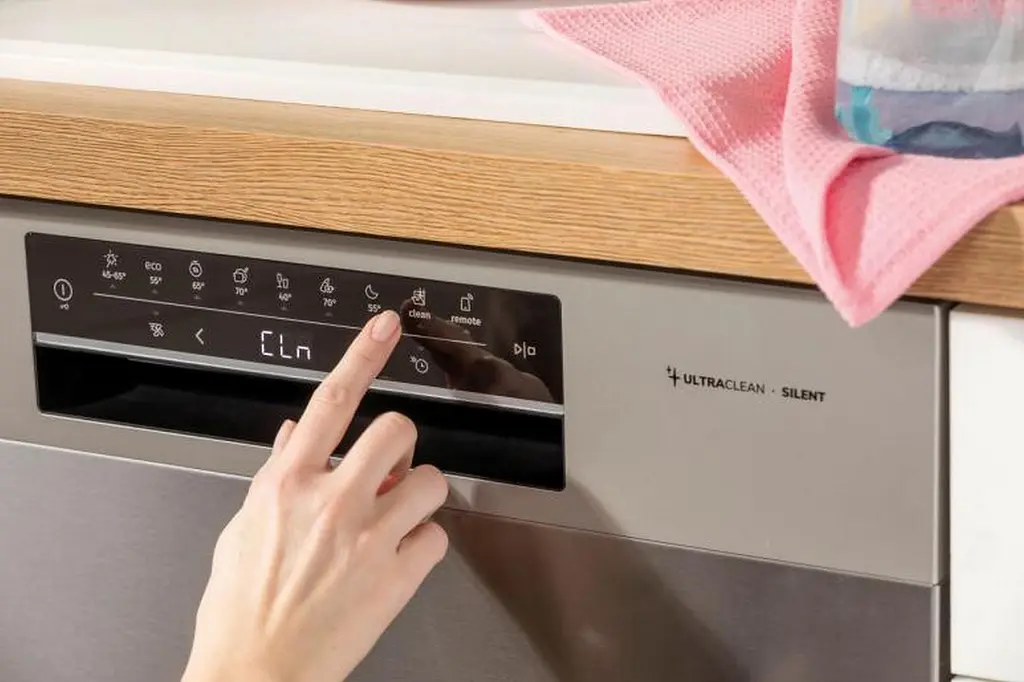 Посудомоечная машина Gorenje, 16 комплектов A+++, 60 см, дисплей, 3 корзины, AquaStop, серый - фото 4