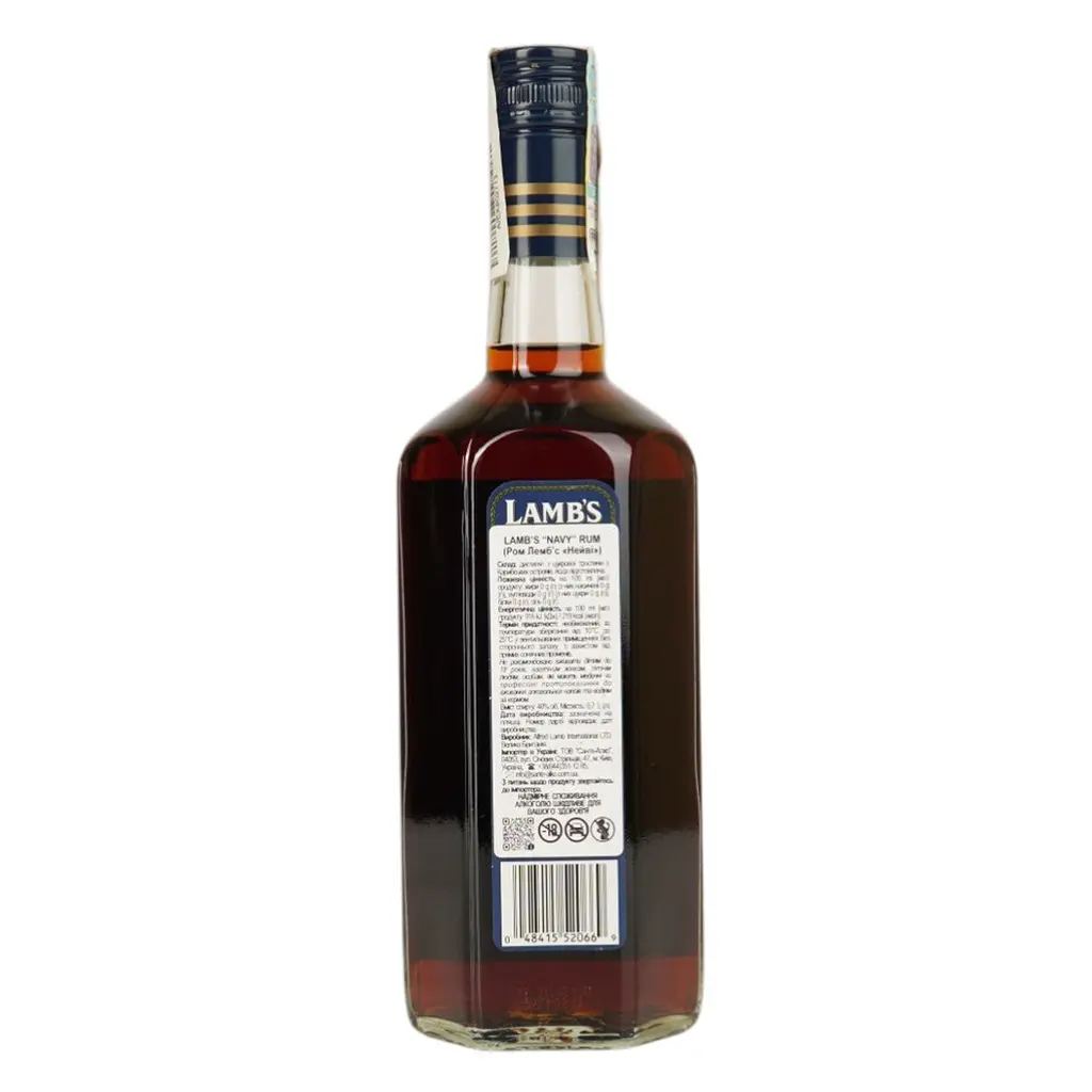 Ром Lamb's Navy 40% 0.7 л  - фото 3
