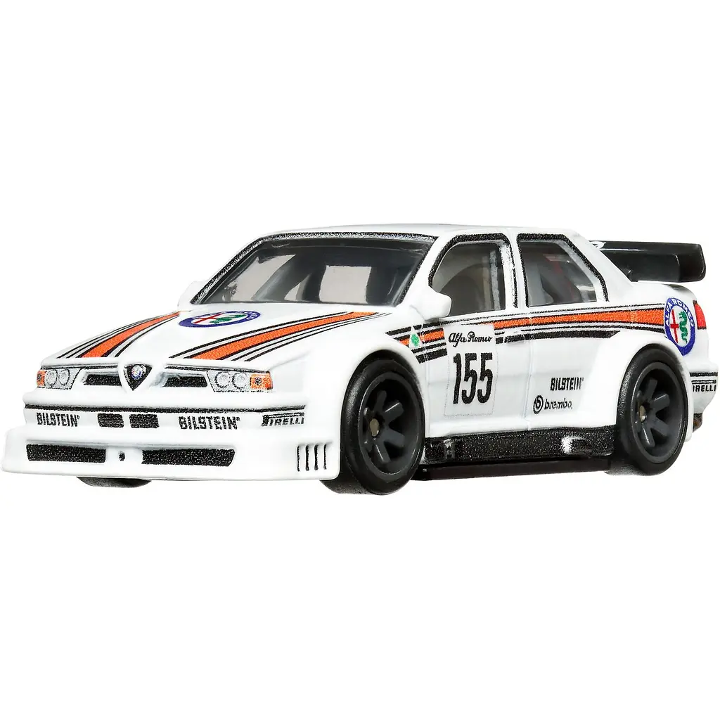 Колекційна модель машинки Hot Wheels Car Culture Alfa Romeo 155 V6 Ti біла (FPY86/HKC48) - фото 2