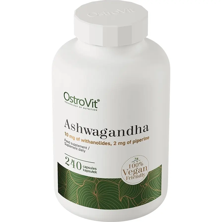 Екстракт кореня ашваганди OstroVit Ashwagandha 240 капсул - фото 2