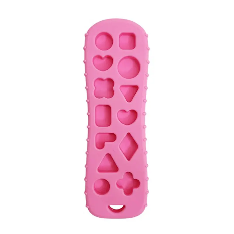 Силіконовий прорізувач "Пульт" Mega Zayka MGZ-0424(Pink) рожевий - фото 2