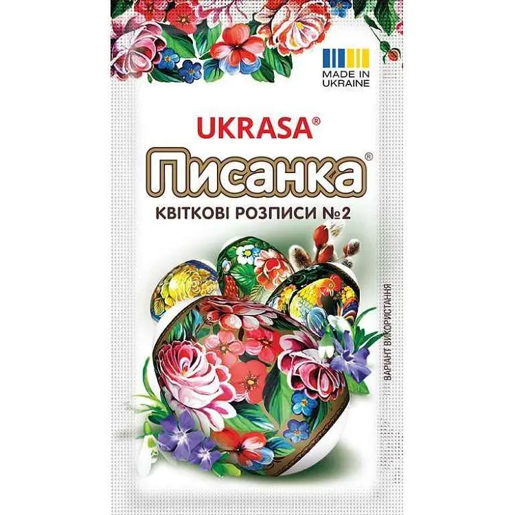 Стрічка термозбіжна УКРАСА "Писанка Жостово"