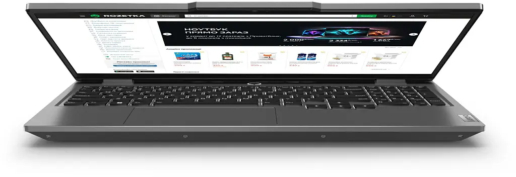Ноутбук Lenovo LOQ 15IAX9 (83GS008FRA) Luna Grey 15.6"мі5-12450HX 16/1ТБ RTX 4050 - фото 6