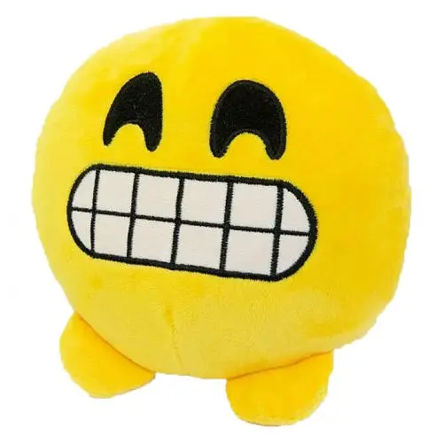 М’яка іграшка Смайлик Emoji Зубастик