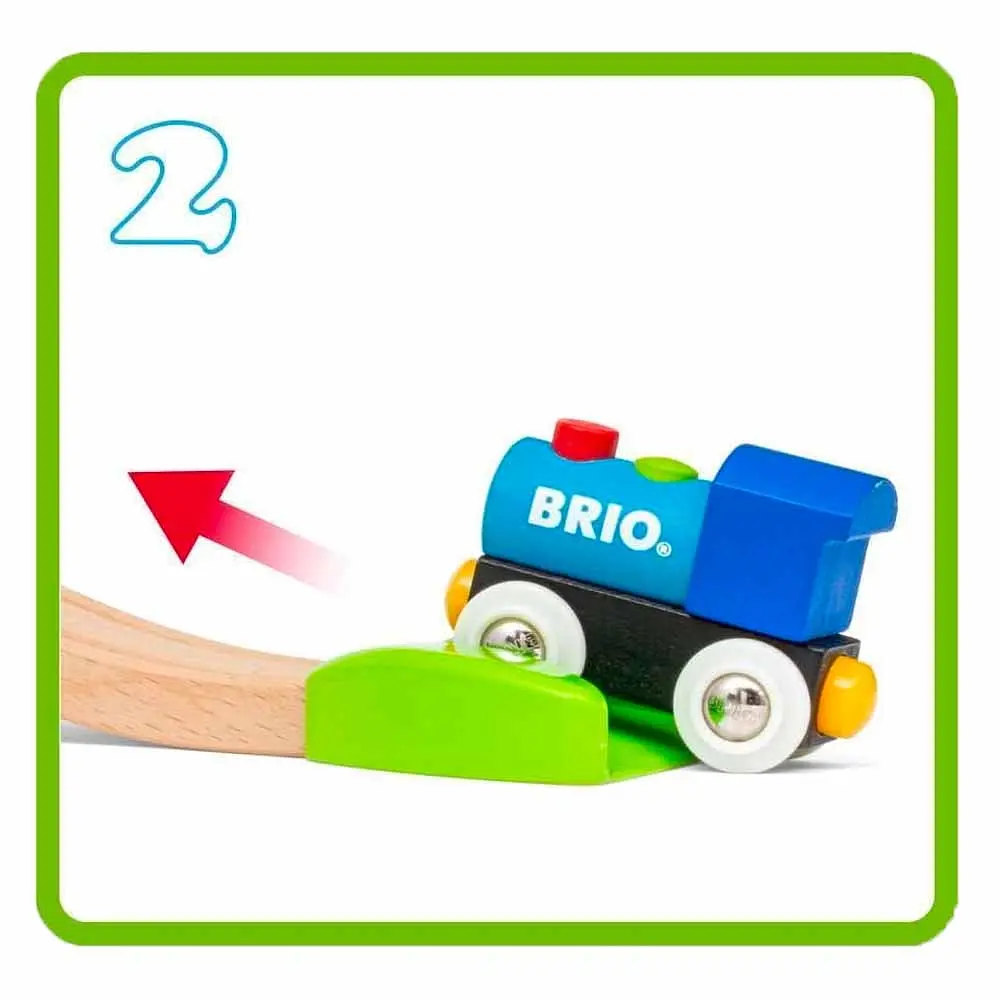 Детская железная дорога Brio My First Railway с Радугой и светом 11 элементов (36002) - фото 6