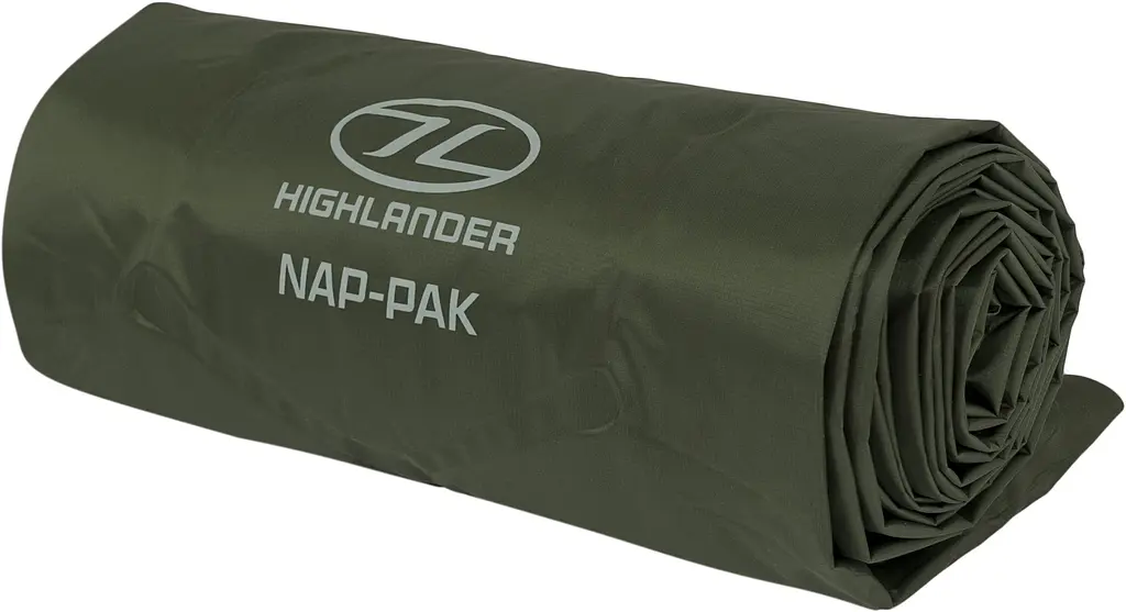 Килимок надувний Highlander Nap-Pak Inflatable Sleeping Mat 5 cm Olive (AIR071) - фото 3