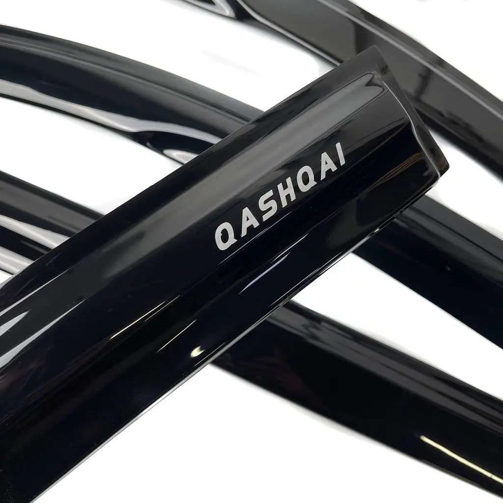 Дефлектори вікон вітровики Acrylic для Nissan Qashqai 2007-2014 Гнучкі - фото 2