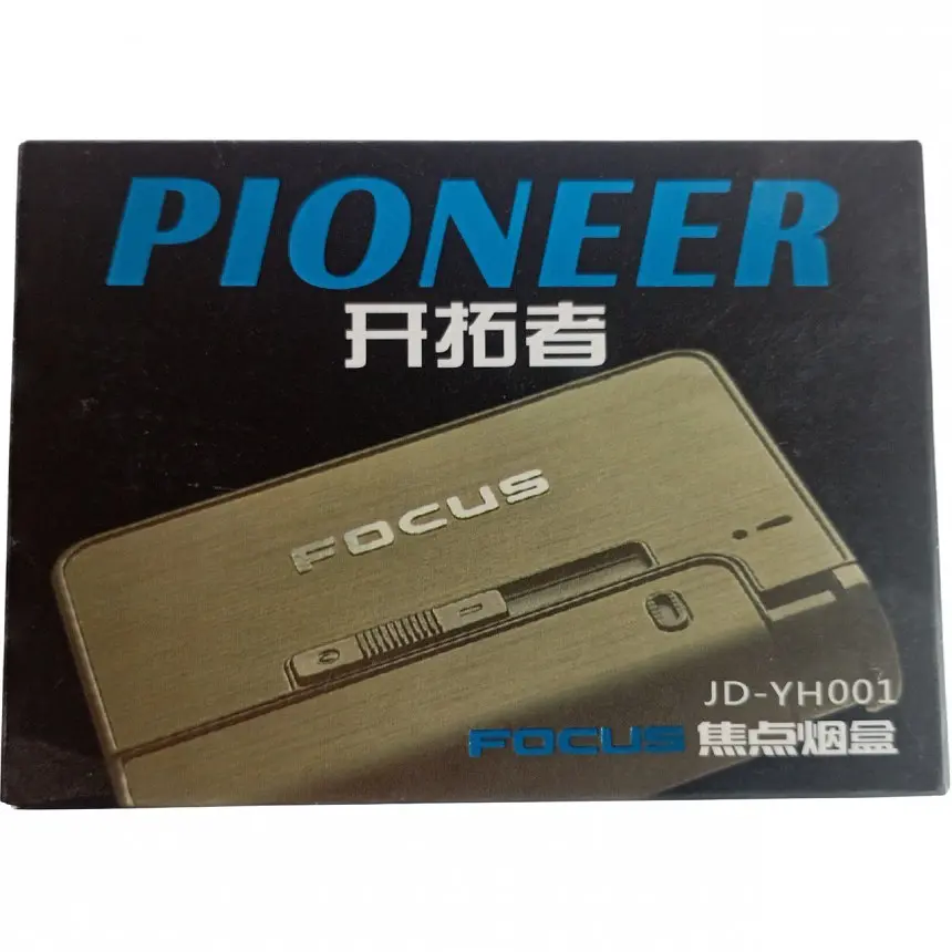 Портсигар на 10 сигарет без зажигалки Focus №XT-4938 Silver (11663) - фото 6