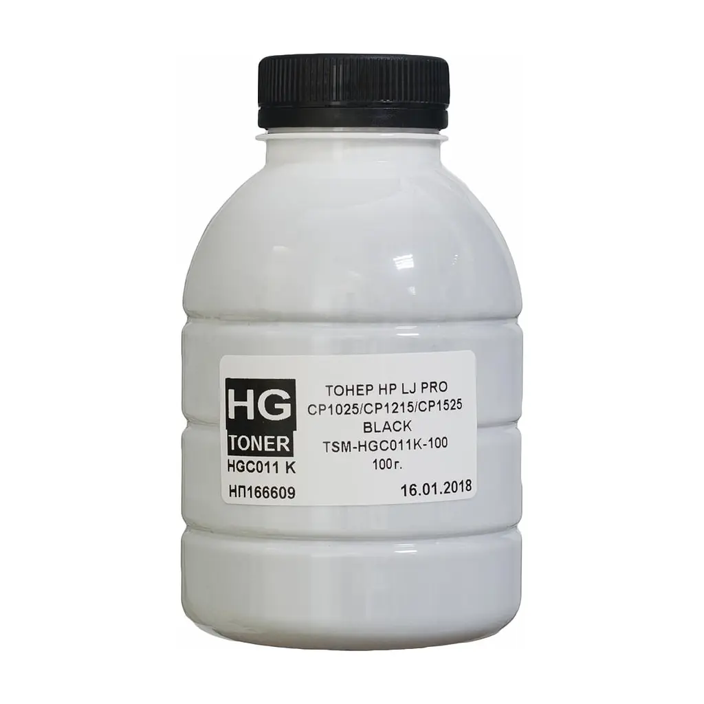 Тонер HP CLJ CP1025/1215/1525 100г BLACK HG (TSM-HGC011K-100)
