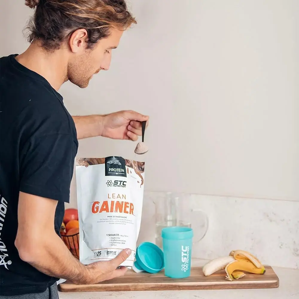 Гейнер STC Nutrition Lean Gainer Chocolat 1 кг - фото 3
