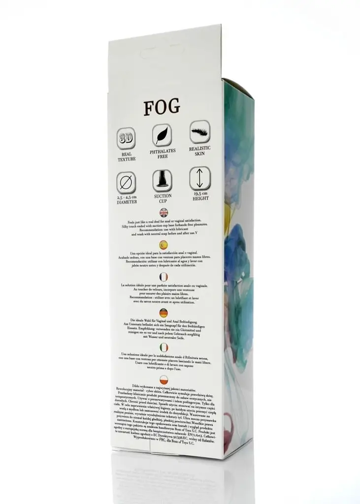 Фалоімітатор B - Series Weather Fog, 19.5 см (тілесний) - фото 6