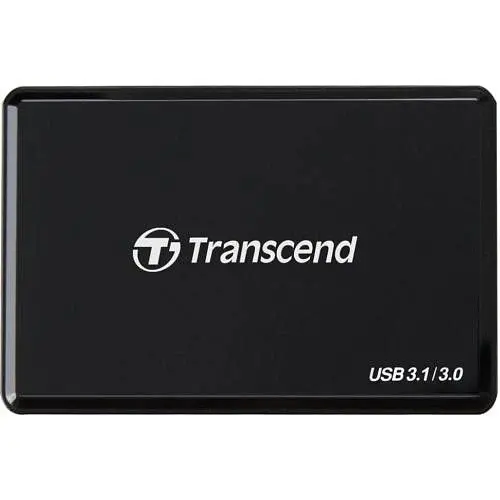 Кардридер USB RDC8, Black, Type-C 3.1 - microSD / SD / CF (TS-RDF8K2) Transcend teh0028491 - фото 3