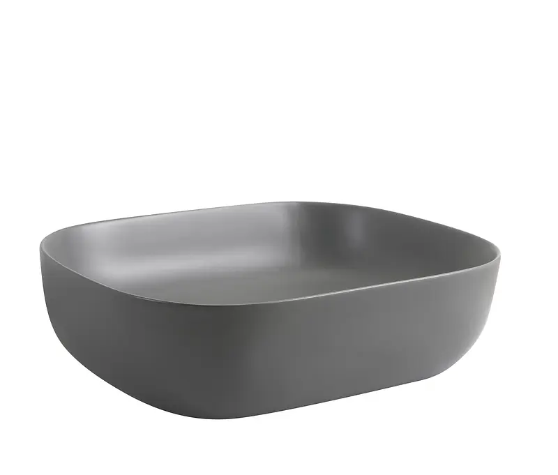 Умивальник накладний Mixxus Premium Diverse-0115 490x395x135 мм MP6650, Графит - фото 7
