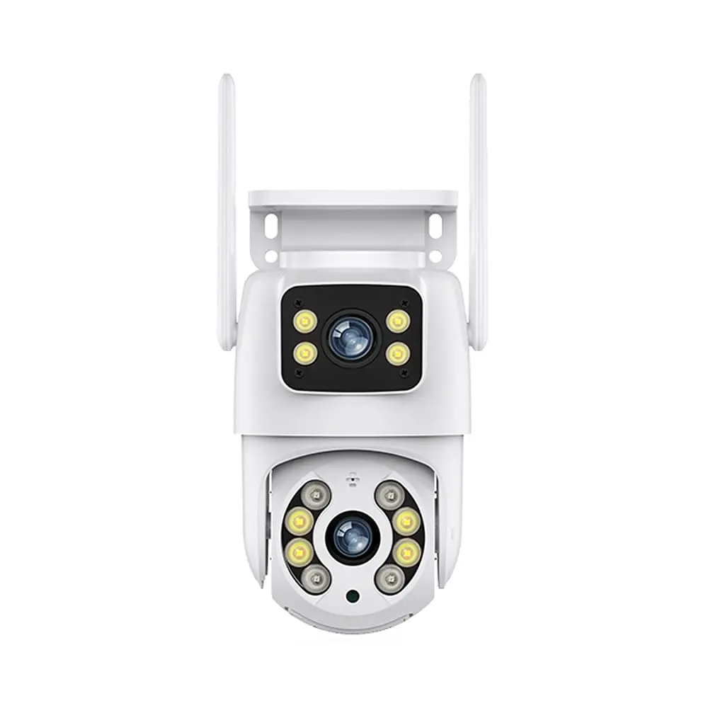 IP PTZ-відеокамера з WiFi 4Mp (2*2Mp) Light Vision VLC-9192WI/2C (Tuya) f=3.6mm+3.6mm, ІЧ+LED-підсвічування, з мікрофоном (75-00232) - фото 2