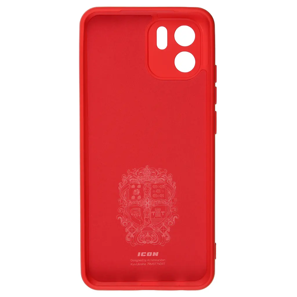 Чехол ArmorStandart ICON для Xiaomi Redmi A1 / A2 Camera cover Red (ARM62834) - фото 2