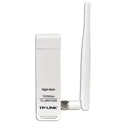 Безпровідний Wi-Fi адаптер TP-LINK TL-WN722N Wi-Fi 802.11n USB 150Mbps - фото 3