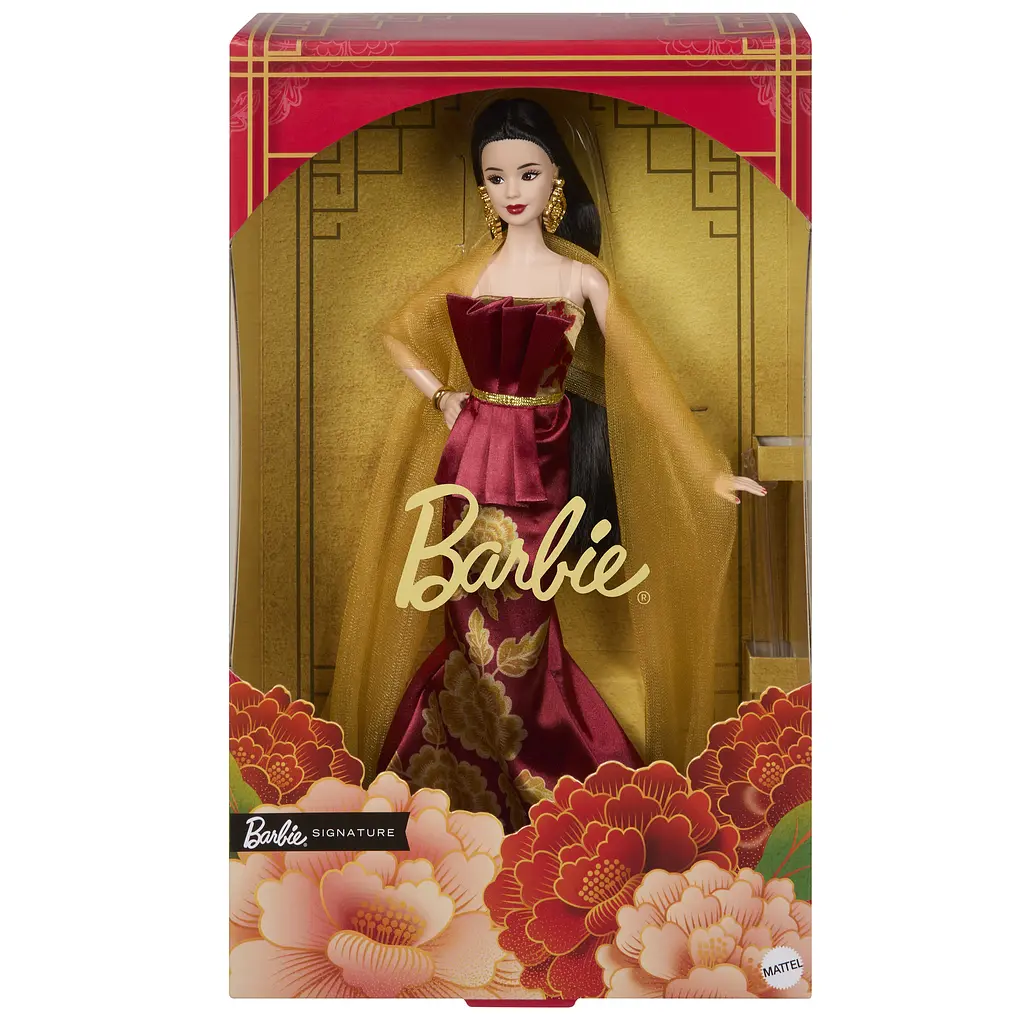 Колекційна лялька Barbie Signature Місячний Новий рік (JJX83) - фото 11