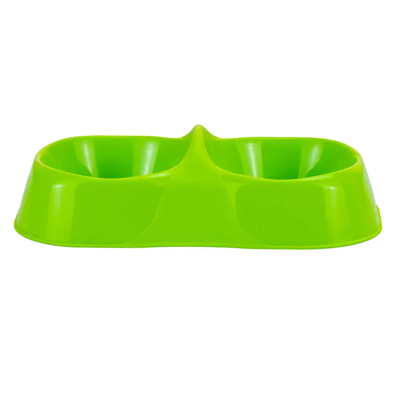 Миска двойная для корма и воды MPS Maya Double S Miz Col. 11.5×21.5x6 см  - фото 3