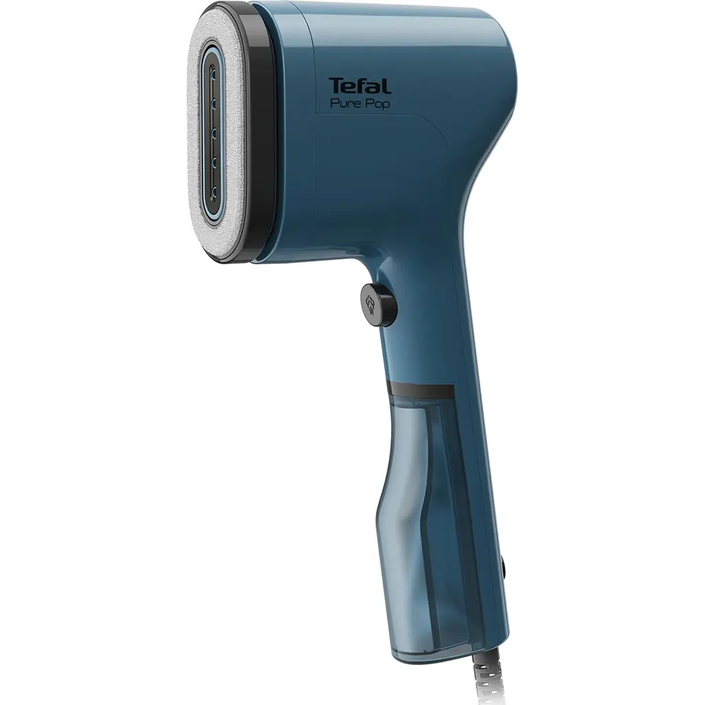 Tefal Отпариватель компактный Pure Pop, 1300Вт, 70мл, постоянный пар - 20гр, синий - фото 2