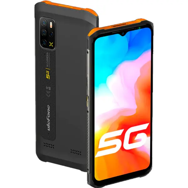 Смартфон Ulefone Armor 12 5G 8/128Gb Black/Orange [65298] - фото 2