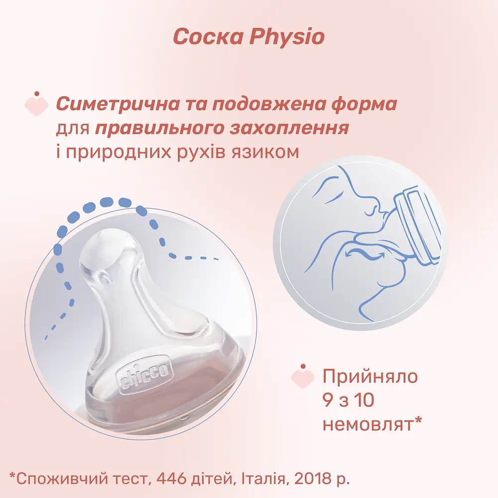 Бутылочка для кормления Chicco Perfect Easy пластиковая с силиконовой соской 2+, 250 мл оранжевая (20243.10) - фото 3