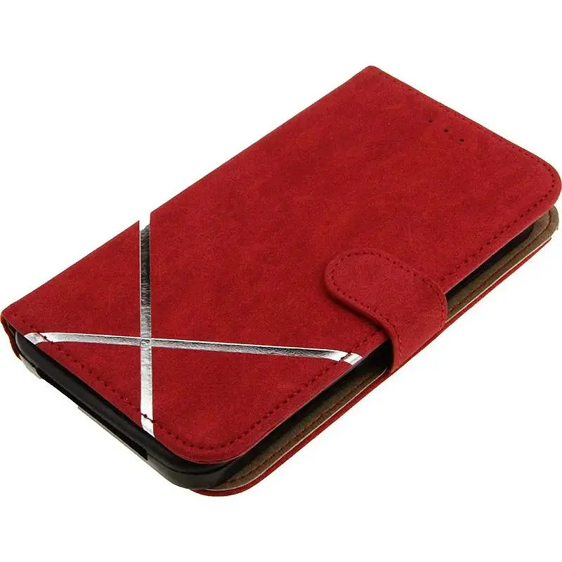 Чохол-книжка Toto Book Silicone Slide Universal Cover 6.5" (№2) Red - фото 3