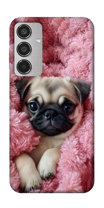 TPU чохол Demsky Мопс у ніжностях для Samsung Galaxy M35 5G