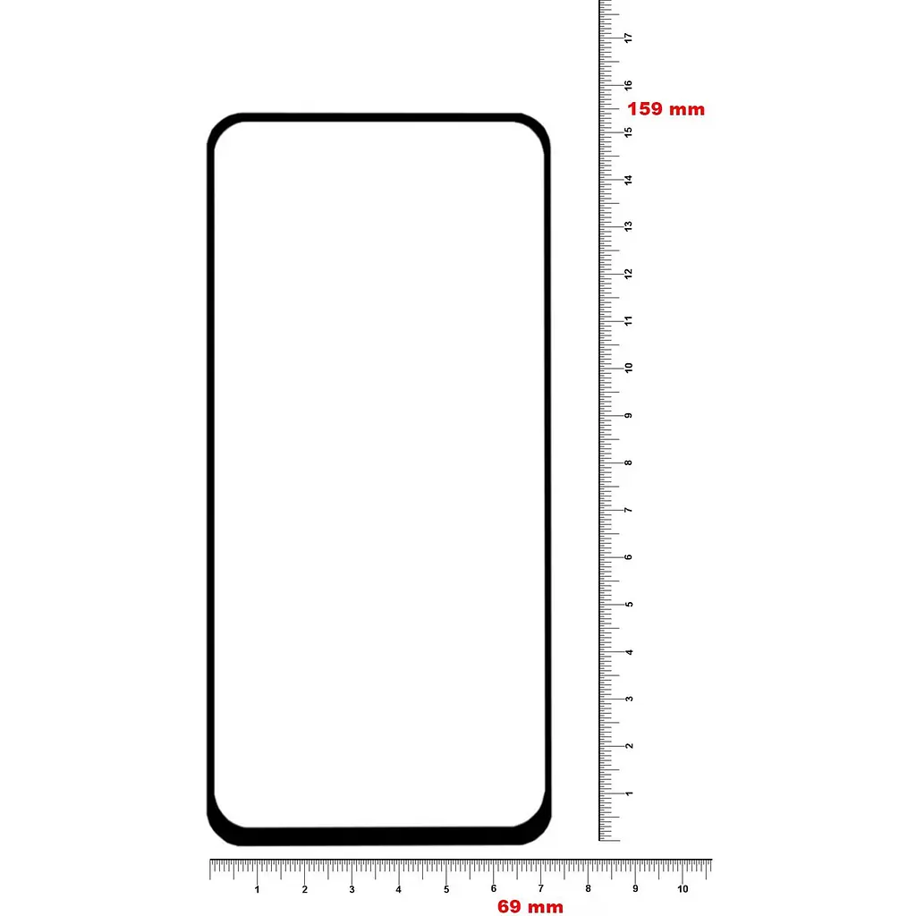 Захисне скло BeCover для Realme 8 Black (706657) - фото 3