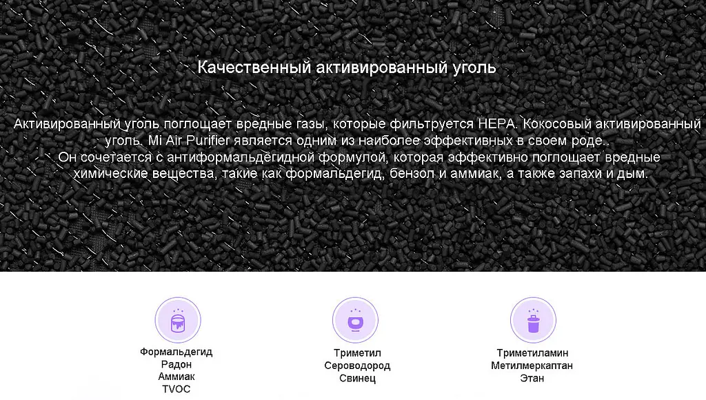 Фільтр для очищувача повітря No Brand Mi Air Purifier HEPA Filter M8R-FLH (SCG4021GL) Antibacterial з RFID - фото 8