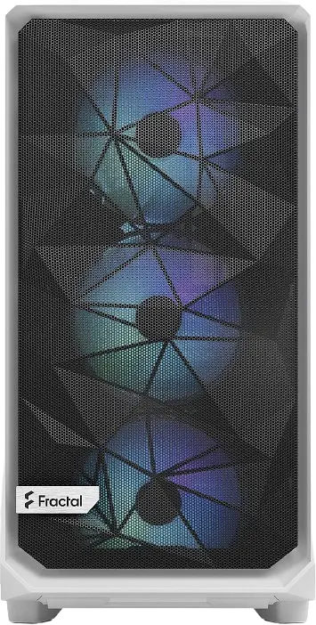 Корпус Fractal Design Meshify 2 TG Clear Tint RGB White (FD-C-MES2A-08) - фото 2