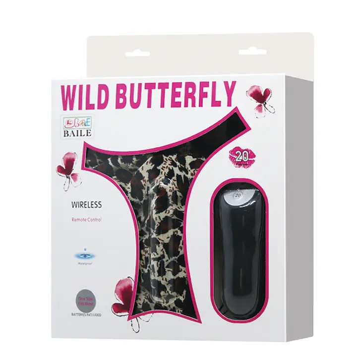 Трусики з віброкулею BAILE Wild Butterfly Wireless Baile BW-012009 102037 - фото 7