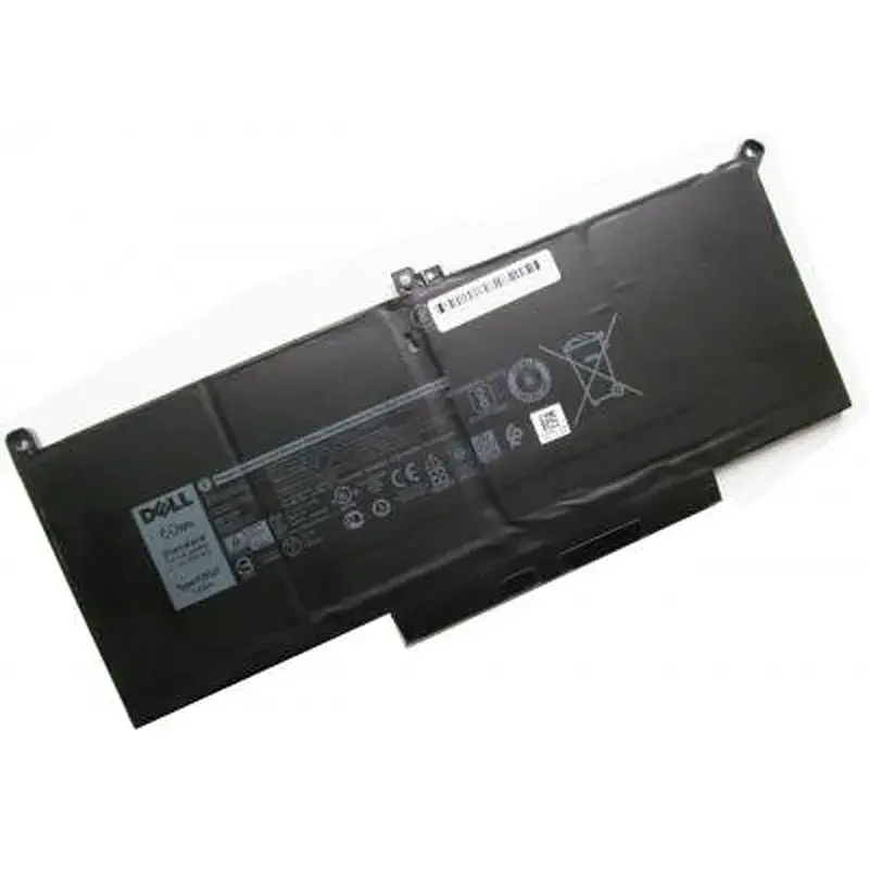 Акумулятор до ноутбука Dell Latitude 7280 F3YGT, 7500mAh (60Wh), 4cell, 7.6V, Li-ion (A47413) - фото 2