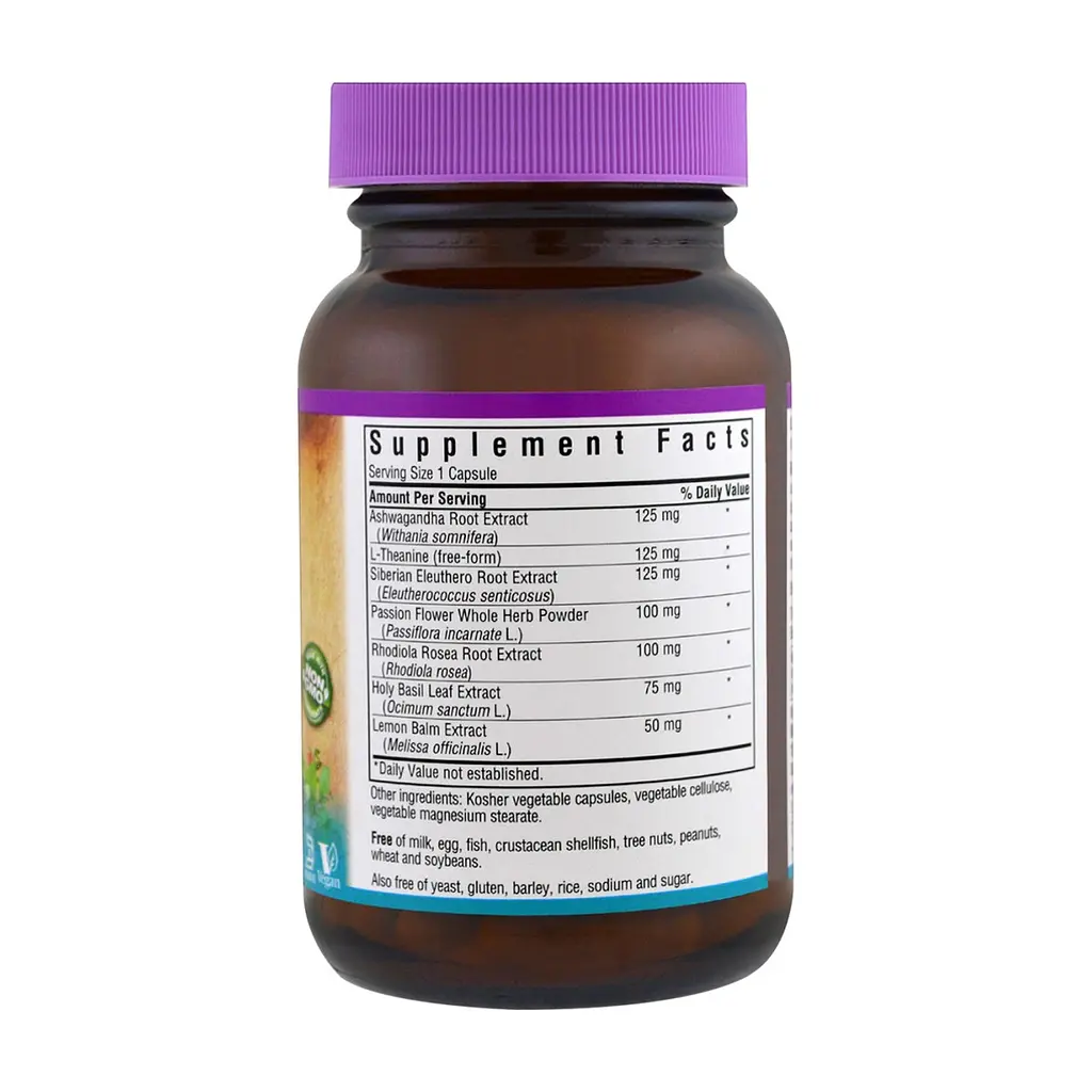 Трави Bluebonnet Nutrition Комплекс для Зняття Стресу, Targeted Choice Stress Relief, 3 (BLB2012) - фото 2