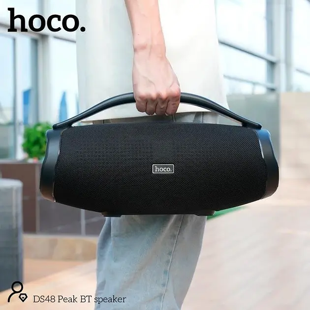 Портативна акустика Hoco Peak BT speaker DS48 40w бездротова - фото 4
