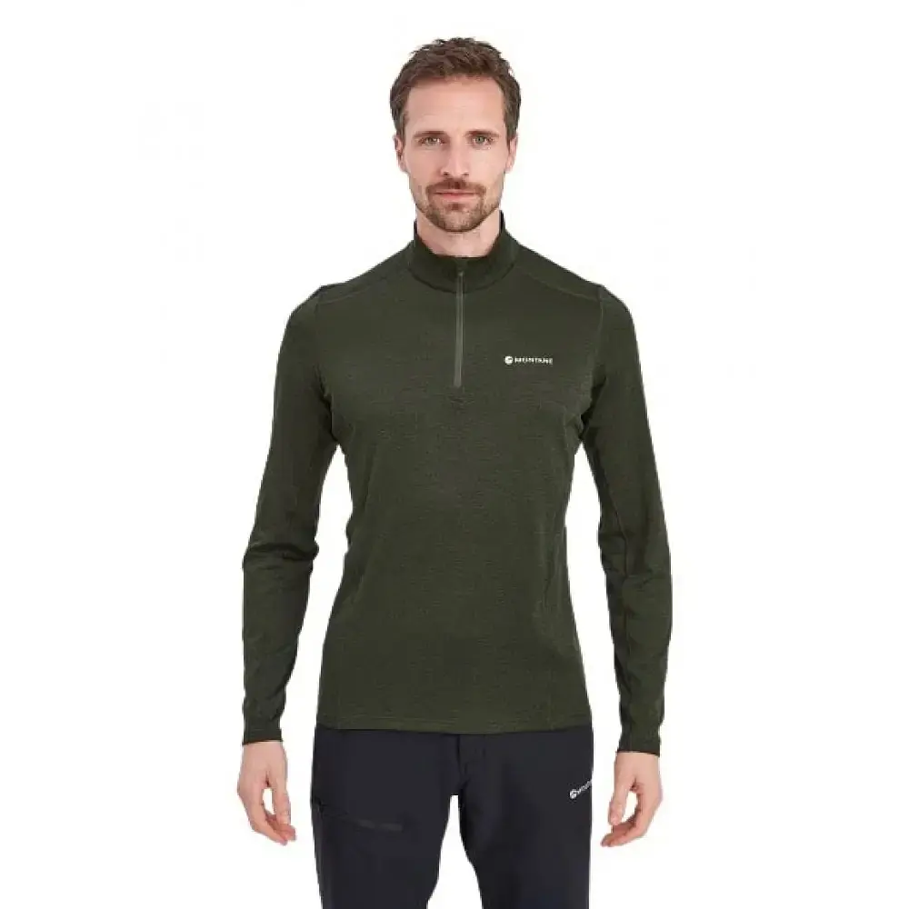 Термокофта Montane Dart XT Zip Neck M Midnight Grey (1004-MDXZNMNGM16) - фото 2