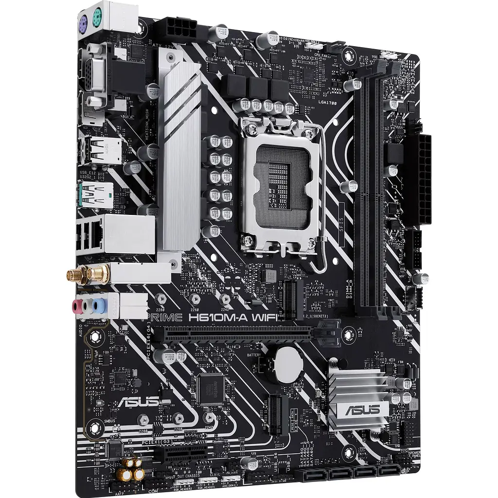 Материнська плата Asus Prime H610M-A Wi-Fi (90MB1G00-M0EAY0) [147087] - фото 3