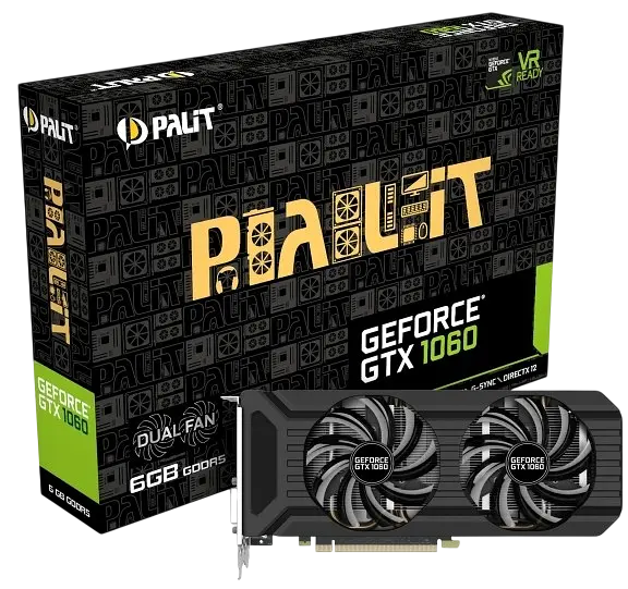 Відеокарта GeForce GTX 1060 3GB Palit Dual (NE51060015F9-1061D) Б/В - фото 4