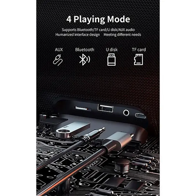 Портативная акустика Xdobo Beast 1982 караоке беспроводная - фото 8