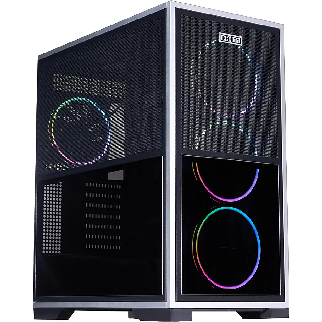 Корпус 1stPlayer IF8-BK-4FO7-14 Black (IF8-BK-4FO7-14) - фото 4